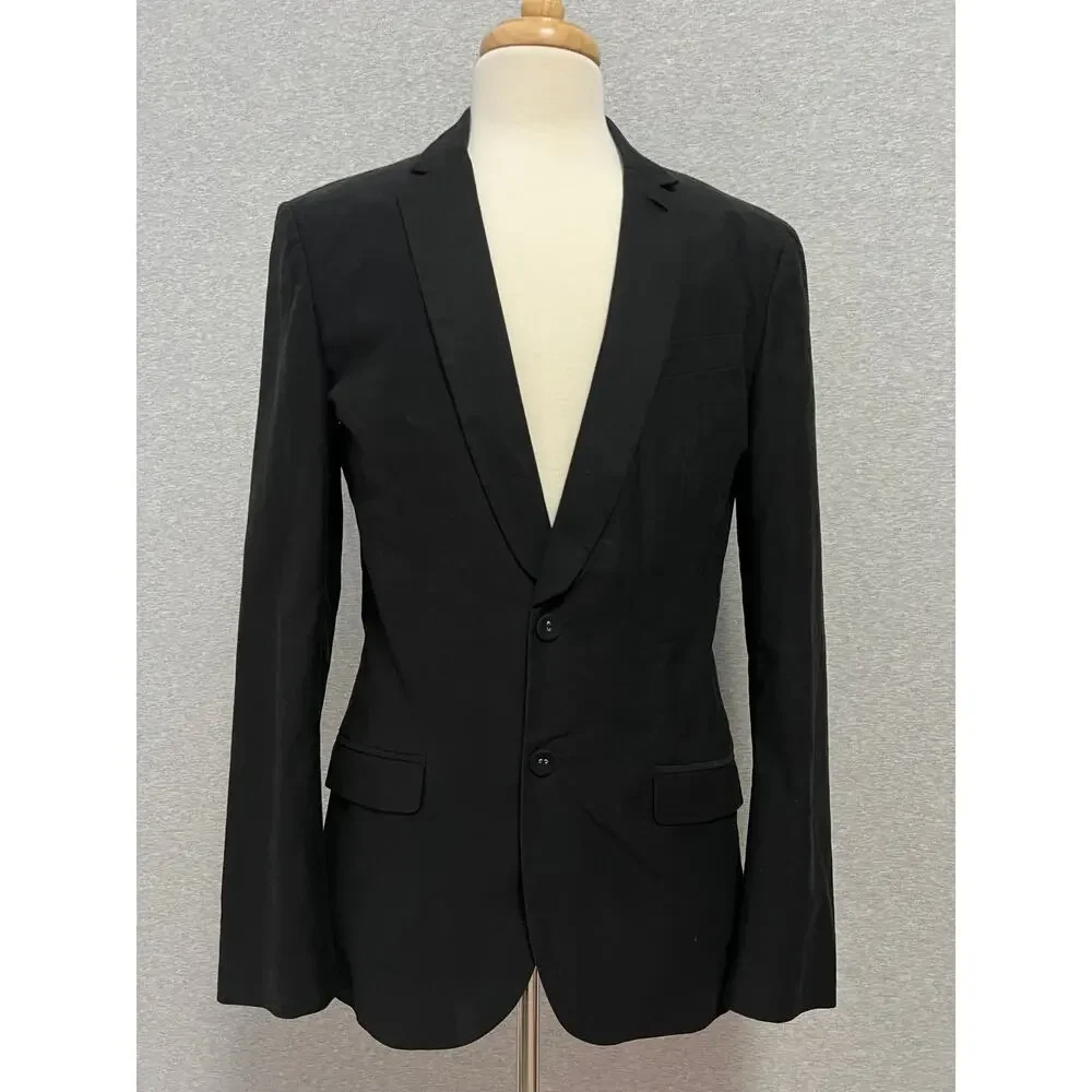 Armani Exchange Men's Cotton Blazer - Black‎ - Size 40L